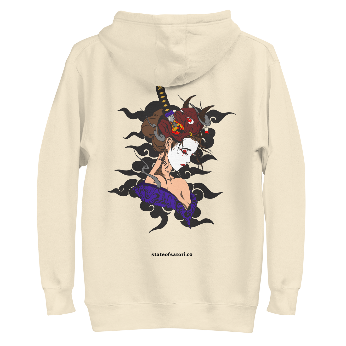 GEISHA GRAPHIC HOODIE