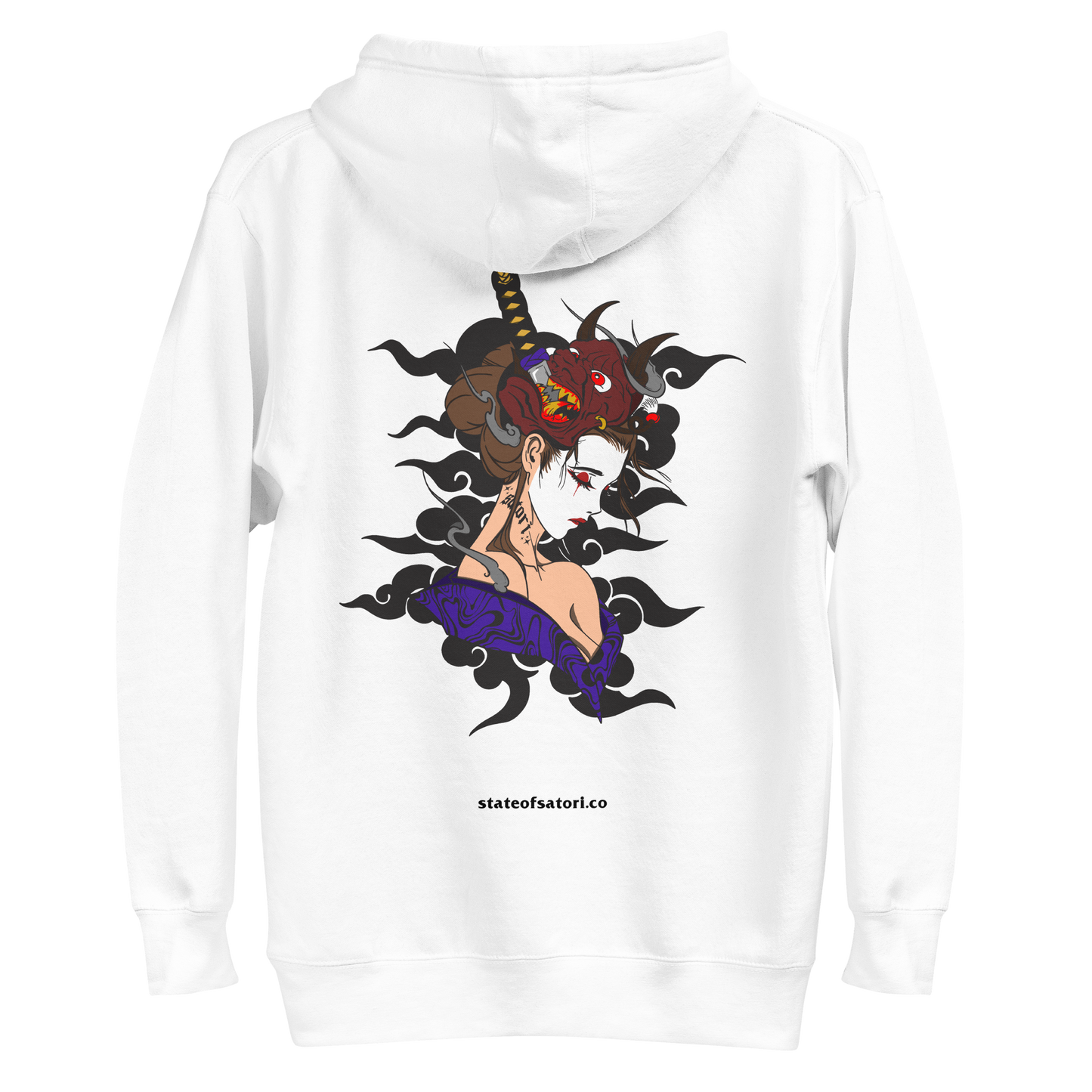 GEISHA GRAPHIC HOODIE